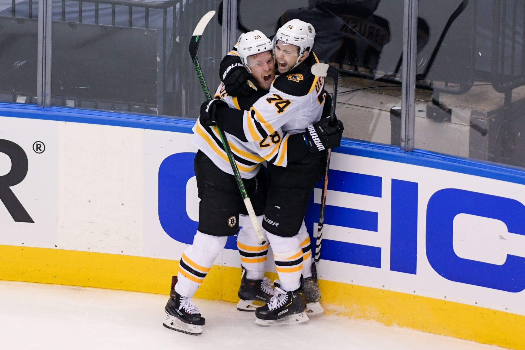 NHL: Stanley Cup Playoffs-Boston Bruins at Carolina Hurricanes